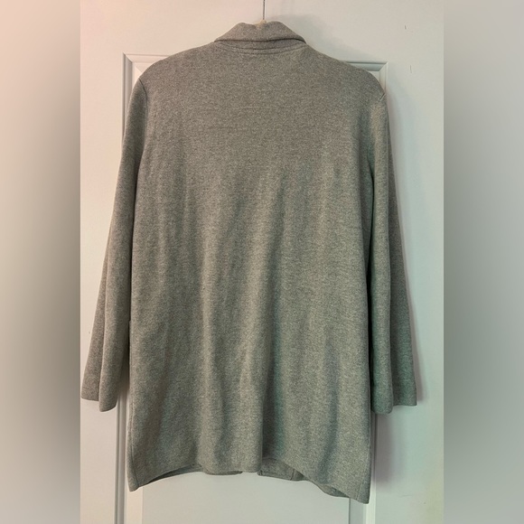 J.Crew factory gray two pocket sweater coat
Size extra small - Picture 2 of 4